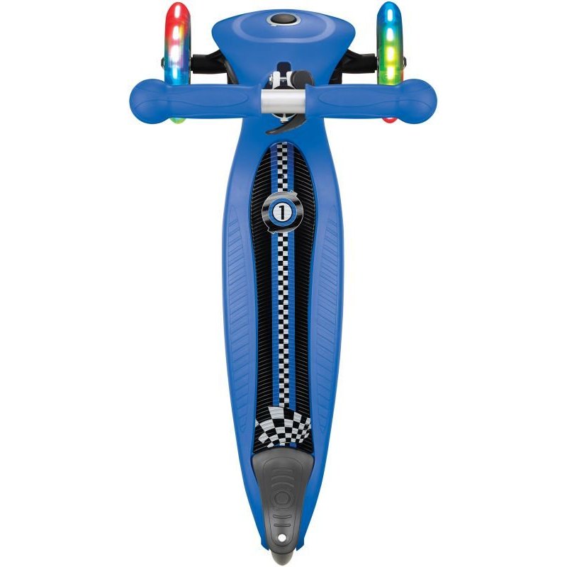 Globber Scooter Primo Foldable Fantasy Lights Racing Navy Blue