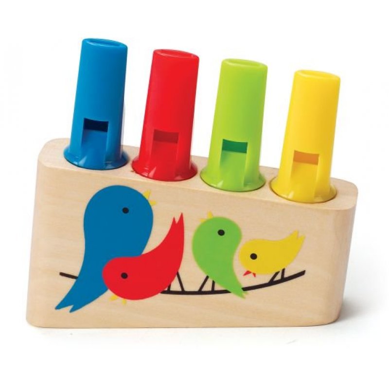 Hape Early Explorer Ξύλινος Αυλός Rainbow Pan Flute