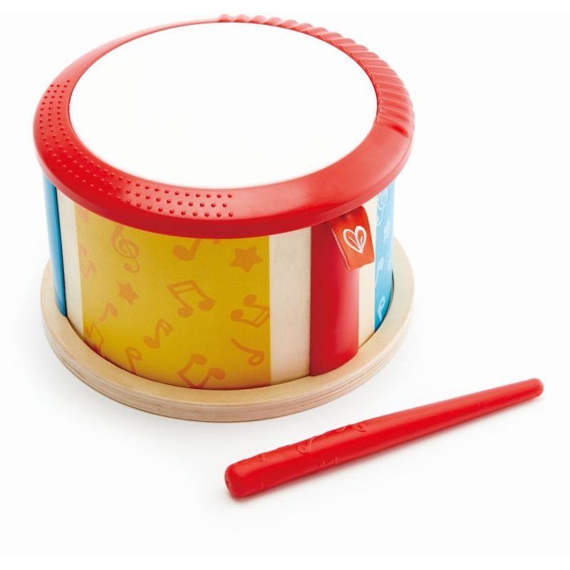 Hape Early Melodies Ξύλινο Τύμπανο Double-Sided Drum E0608