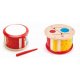 Hape Early Melodies Ξύλινο Τύμπανο Double-Sided Drum E0608