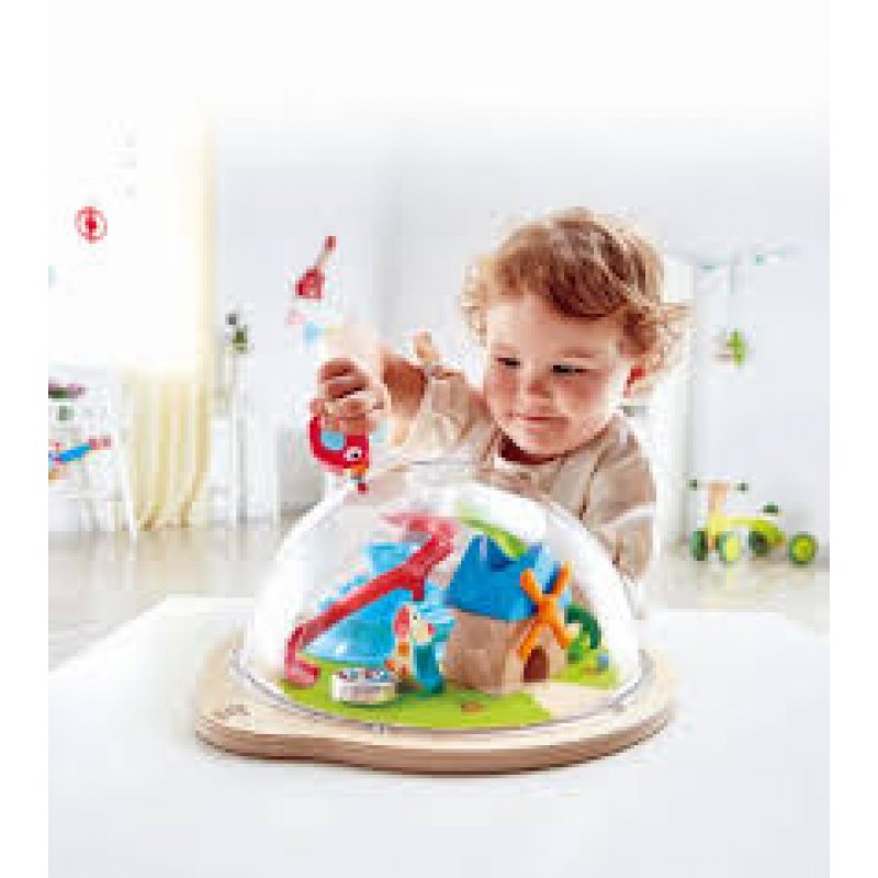 Hape Pepe & Friends Ξύλινο Adventure Dome Sunny Valley