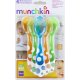 Munchkin Multi Coloured Κουτάλια & Πηρούνια 12m+ 6 Τεμάχια