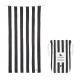 Dock & Bay: Πετσέτα θαλάσσης Quickdry Cabana - Kamari Charcoal Microfiber (Μικροϊνες) L (160x90εκ.)