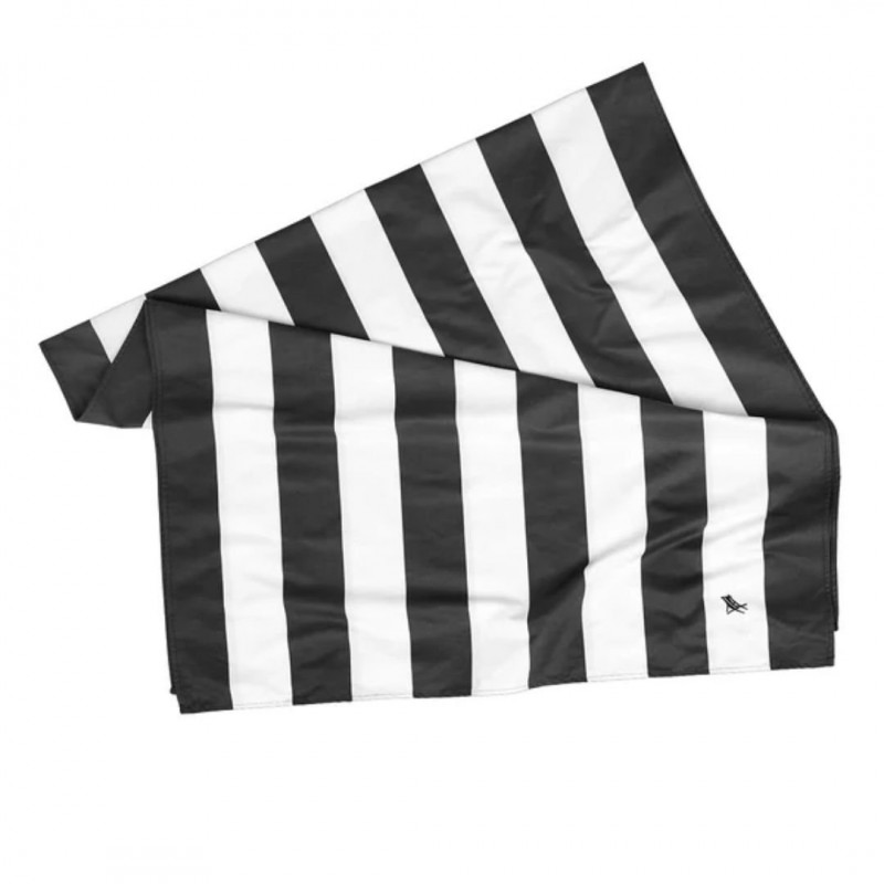 Dock & Bay: Πετσέτα θαλάσσης Quickdry Cabana - Kamari Charcoal Microfiber (Μικροϊνες) L (160x90εκ.)