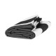 Dock & Bay: Πετσέτα θαλάσσης Quickdry Cabana - Kamari Charcoal Microfiber (Μικροϊνες) L (160x90εκ.)