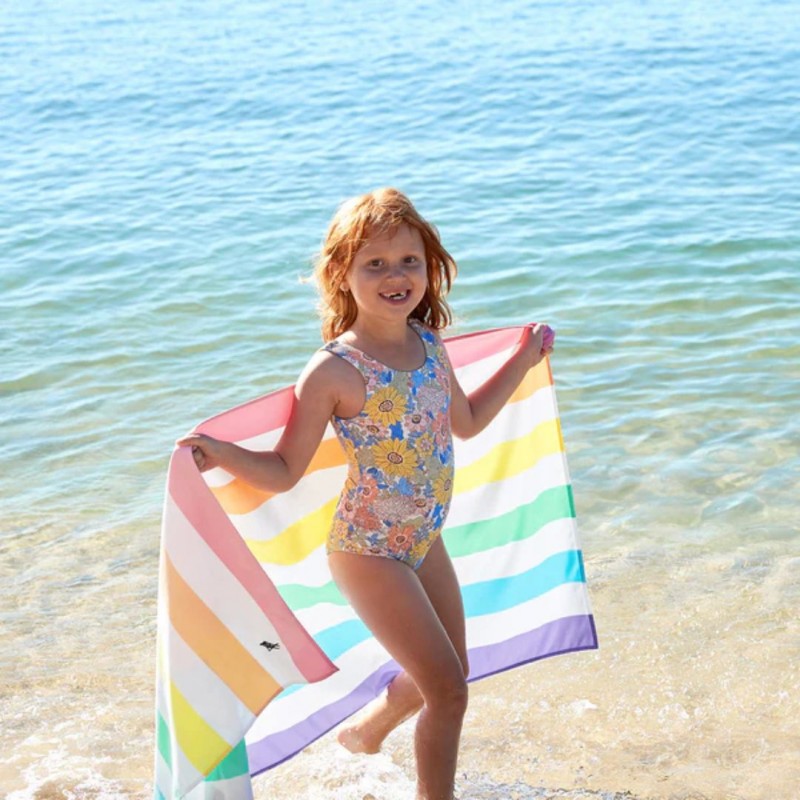 Dock & Bay: Παιδική πετσέτα θαλάσσης  - Unicorn Waves Microfiber (Μικροϊνες) 130x70 εκ