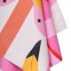 Dock & Bay: Παιδική πετσέτα θαλάσσης  - Flamboyant Flamingos Microfiber (Μικροϊνες) 130x70 εκ