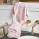 Dock & Bay: Πετσέτα μπάνιου Quickdry με ελαφριά πικέ ύφανση - Diamond Pink 160x70cm