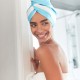 Dock & Bay Πετσέτα μαλλιών - Τουρμπάνι Hair Wrap - Tulum Blue (Νέα συσκευασία)