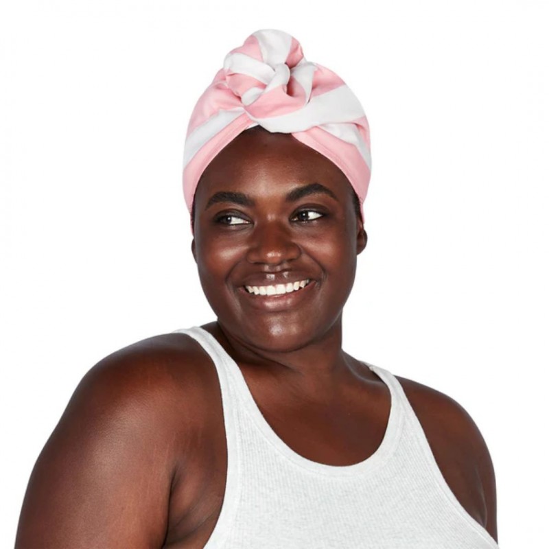 Dock & Bay Πετσέτα μαλλιών - Τουρμπάνι Hair Wrap - Malibu Pink (Νέα συσκευασία)