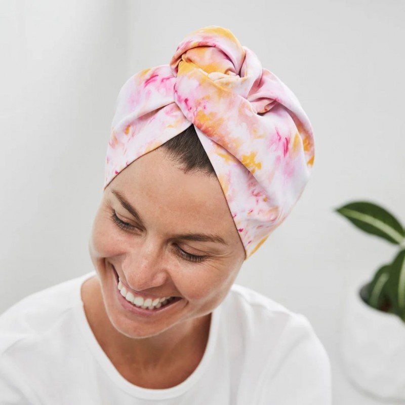 Dock & Bay Πετσέτα μαλλιών - Τουρμπάνι Hair Wrap - Georgia Peach