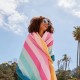 Dock & Bay: Πετσέτα θαλάσσης Quickdry - Coastal Candy (Μικροϊνες) L (160x90εκ.)