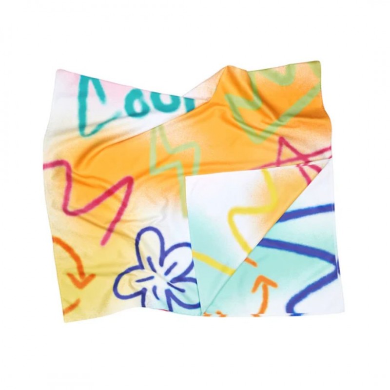 Dock & Bay: Παιδική πετσέτα θαλάσσης  - Sand to Streets Microfiber (Μικροϊνες) 130x70 εκ