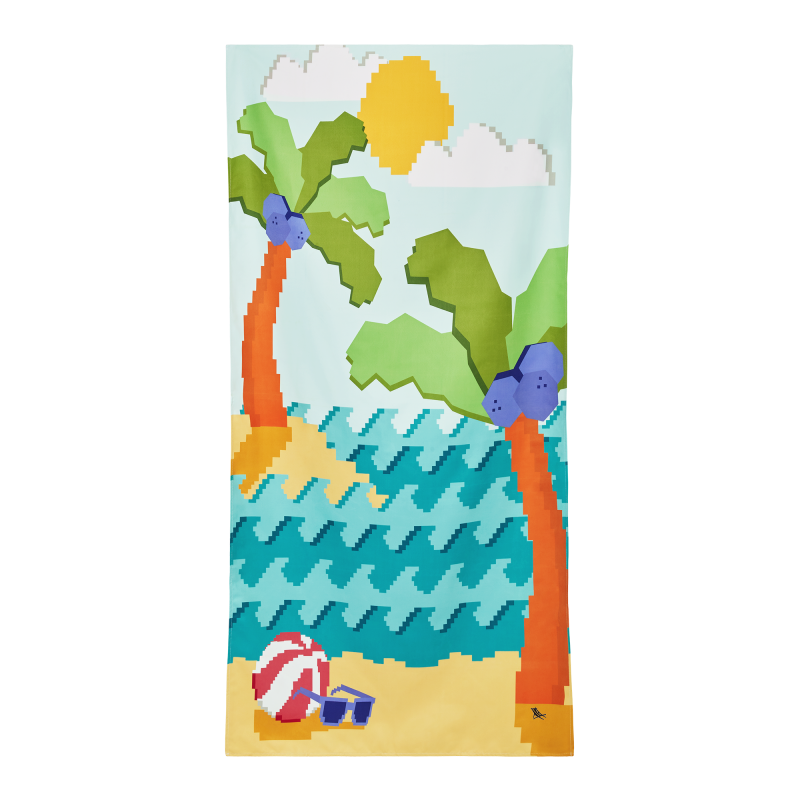 Dock & Bay: Παιδική Πετσέτα θαλάσσης Quickdry - Build-A-Beach Microfiber (Μικροϊνες) (160x90εκ.)