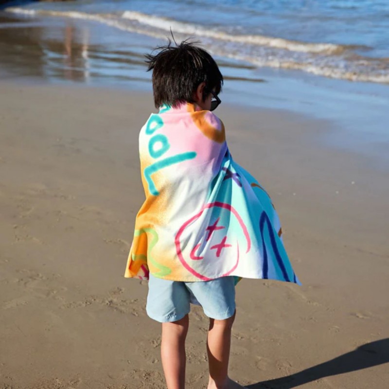 Dock & Bay: Παιδική Πετσέτα θαλάσσης Quickdry - Sand to Streets Microfiber (Μικροϊνες) (160x90εκ.)