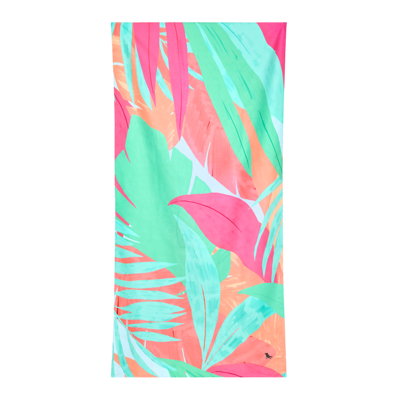 Dock & Bay: Πετσέτα θαλάσσης Quickdry Hot Tropics Microfiber (Μικροϊνες) L (160x90εκ.)