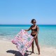 Dock & Bay: Πετσέτα θαλάσσης Quickdry Pink Paradise Microfiber (Μικροϊνες) L (160x90εκ.)