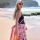 Dock & Bay: Πετσέτα θαλάσσης Quickdry Pink Paradise Microfiber (Μικροϊνες) L (160x90εκ.)