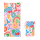 Dock & Bay: Πετσέτα θαλάσσης  - Good Vibes Club Microfiber (Μικροϊνες) 160x90 εκ