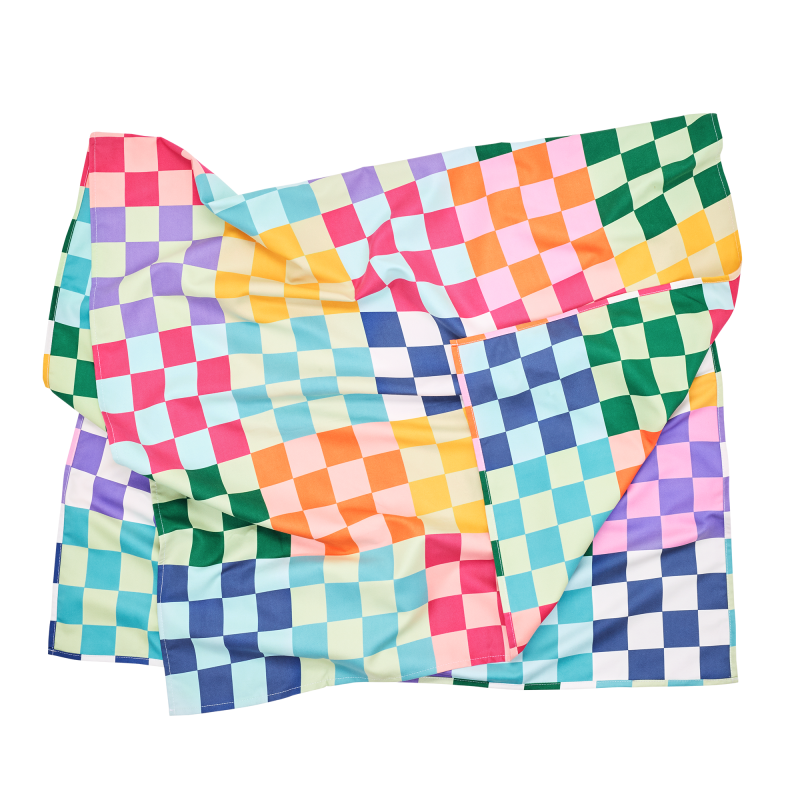 Dock & Bay: Πετσέτα θαλάσσης  - Check Me Out Microfiber (Μικροϊνες) 160x90 εκ