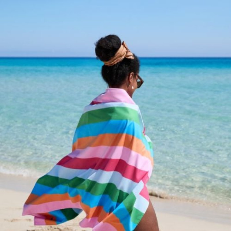 Dock & Bay: Πετσέτα θαλάσσης Quickdry Tutti Frutti Microfiber (Μικροϊνες) L (160x90εκ.)