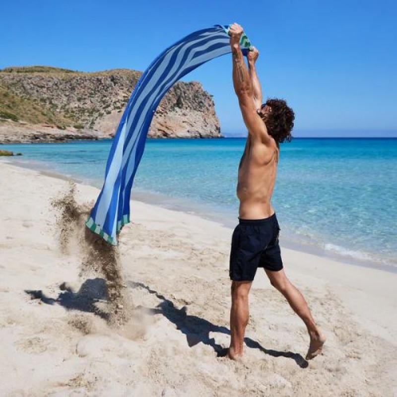 Dock & Bay: Πετσέτα θαλάσσης Quickdry Blue Sky Microfiber (Μικροϊνες) L (160x90εκ.)