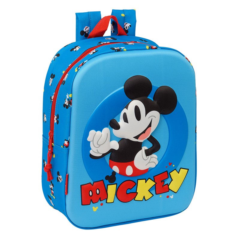 Safta: Tσάντα πλάτης παιδικού 3D Mickey Mouse