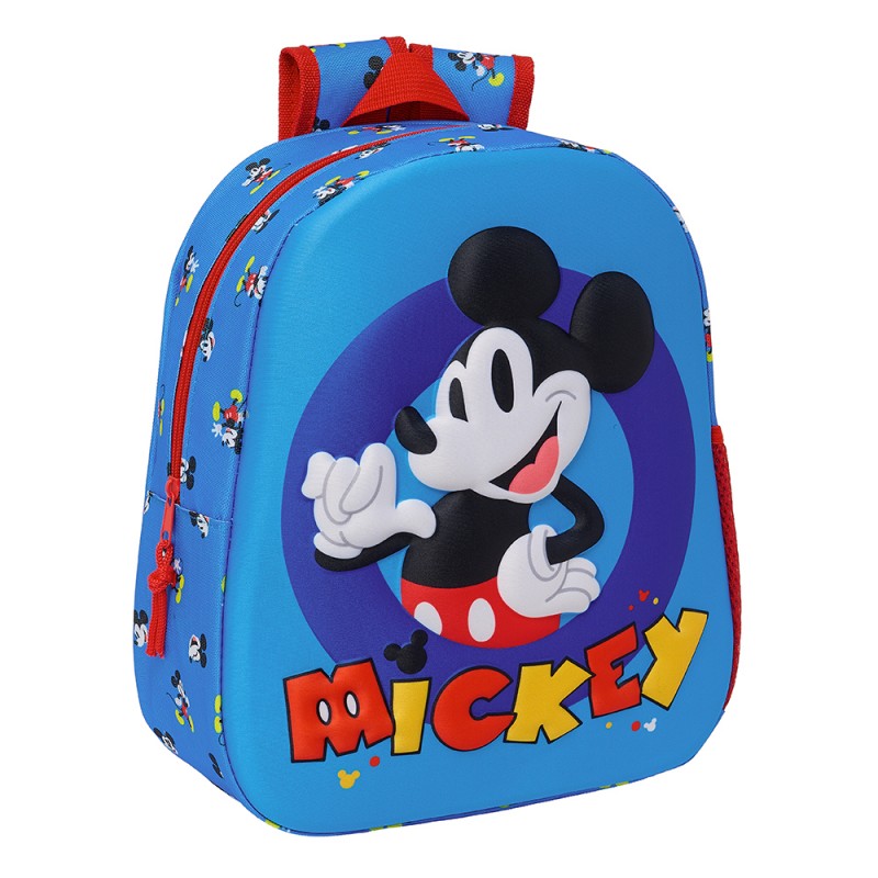 Safta: Tσάντα πλάτης σχολική  3D Mickey Mouse