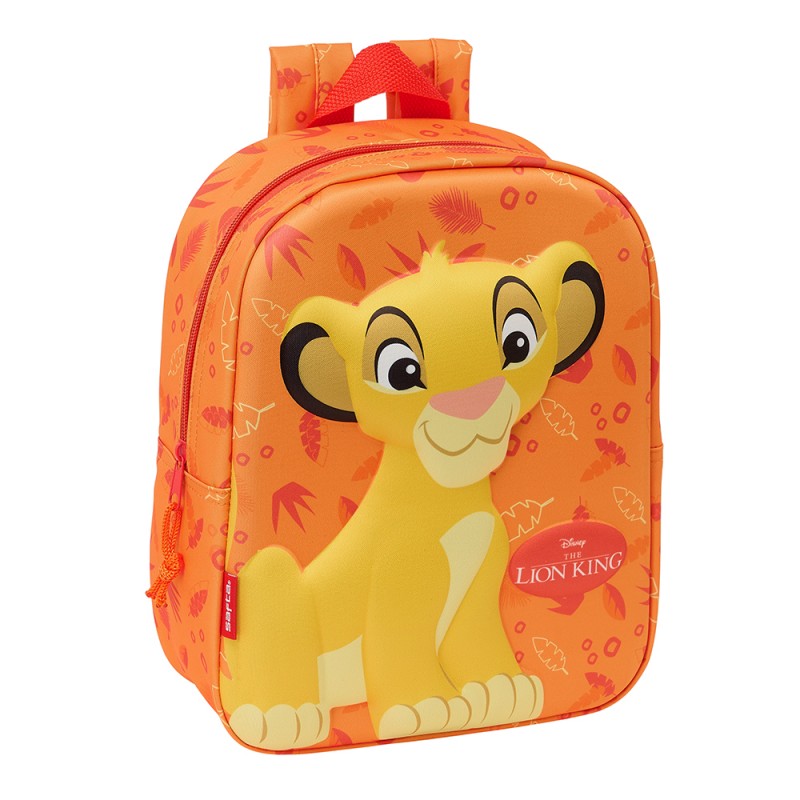 Safta: Tσάντα πλάτης παιδικού 3D Lion King