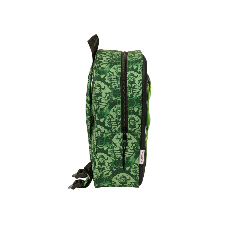 Safta: Mini Tσάντα πλάτης παιδικού 3D Hulk