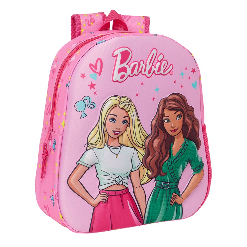Safta: Tσάντα πλάτης παιδικού 3D Barbie