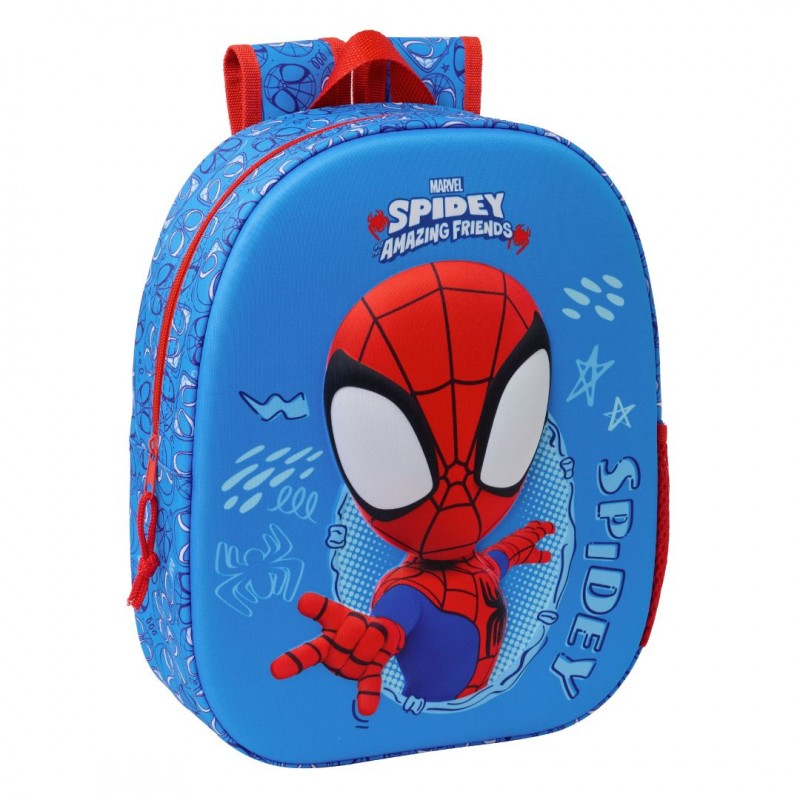 Safta: Tσάντα πλάτης παιδικού 3D Spidey