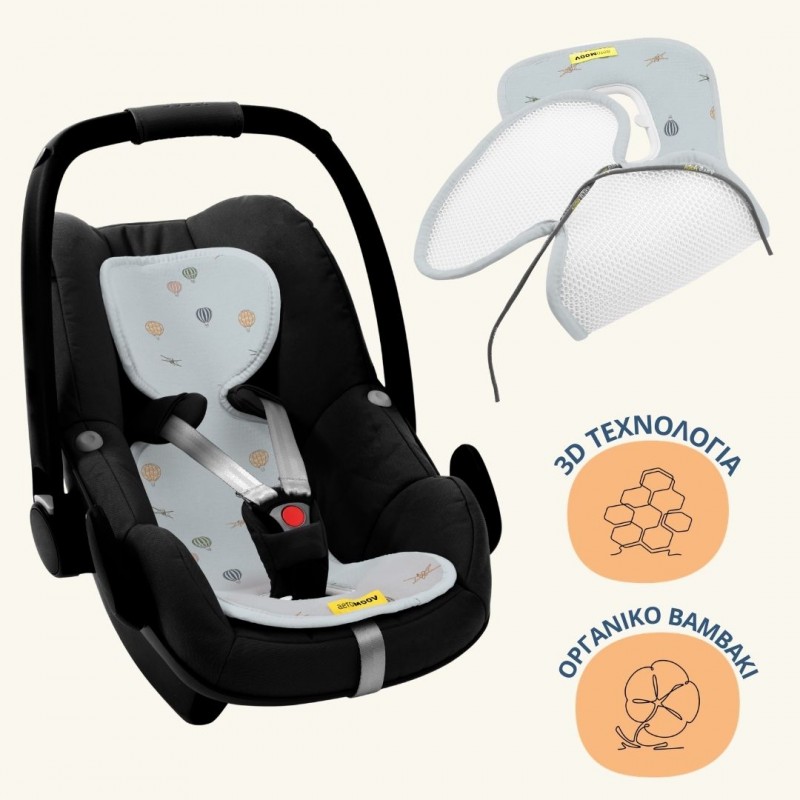 Aeromoov Αντι-ιδρωτικό κάλυμμα Air Layer 0-13kg για κάθισμα αυτοκινήτου - Group 0 Airtraffic