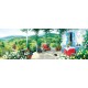 Art Puzzle: 1000τμχ Guest on the Patio Panorama Puzzle