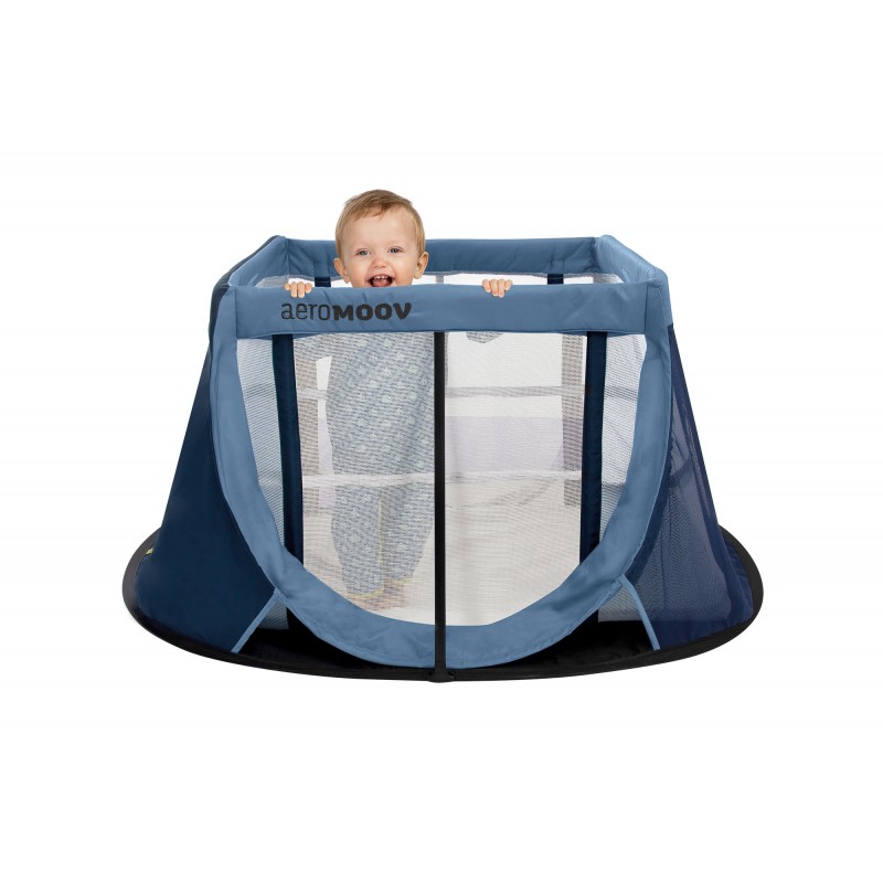 AeroMoov Instant Travel Cot: Αναδιπλούμενο παρκοκρέβατο Blue Whale