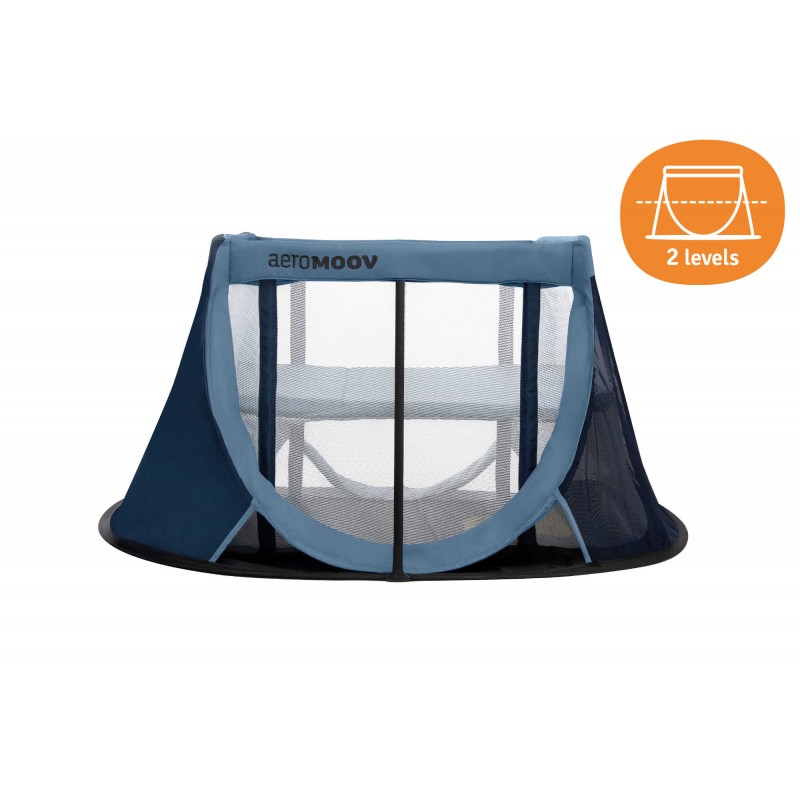 AeroMoov Instant Travel Cot: Αναδιπλούμενο παρκοκρέβατο Blue Whale