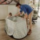 AeroMoov Instant Travel Cot: Αναδιπλούμενο παρκοκρέβατο Seashell Olive