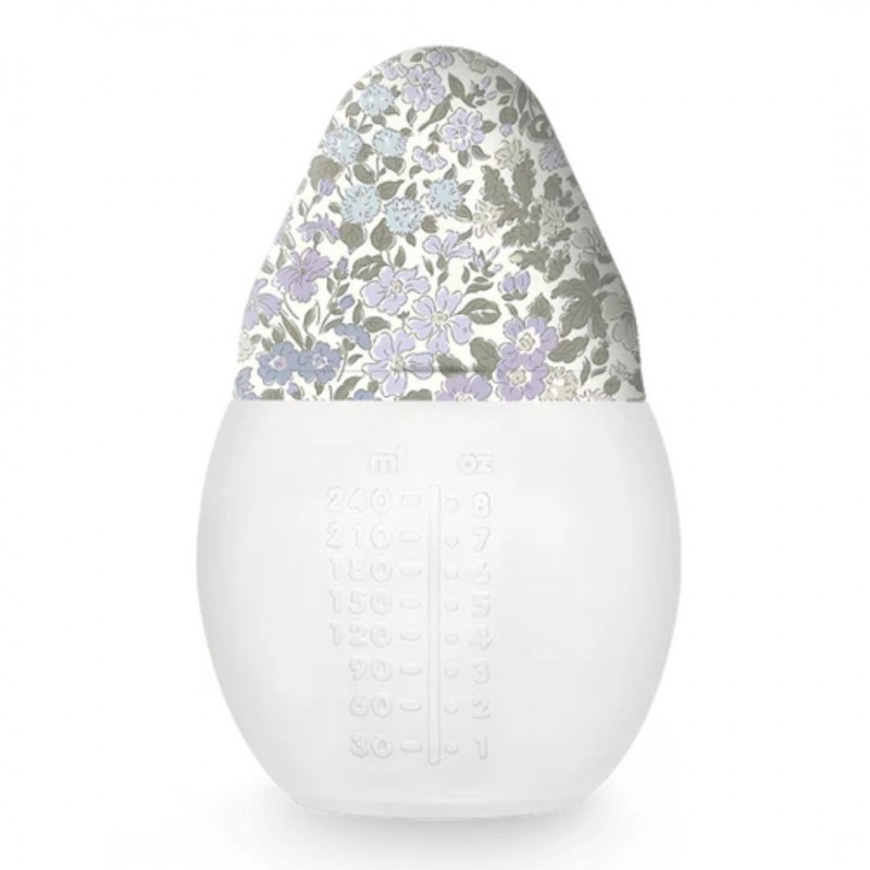 Elhee x Liberty Collection: Μπιμπερό από ιατρική σιλικόνη 240ml-Joanna Louise Lavender