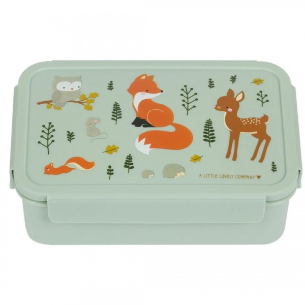 A little lovely company Δοχείο φαγητού Bento Lunch box: Forest Friends