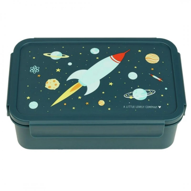 A little lovely company Δοχείο φαγητού Bento Lunch box: Space