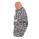 Bo Jungle Βαμβακερή Κουβέρτα Φασκιώματος Για 3,2-4kg Leopard Swaddle