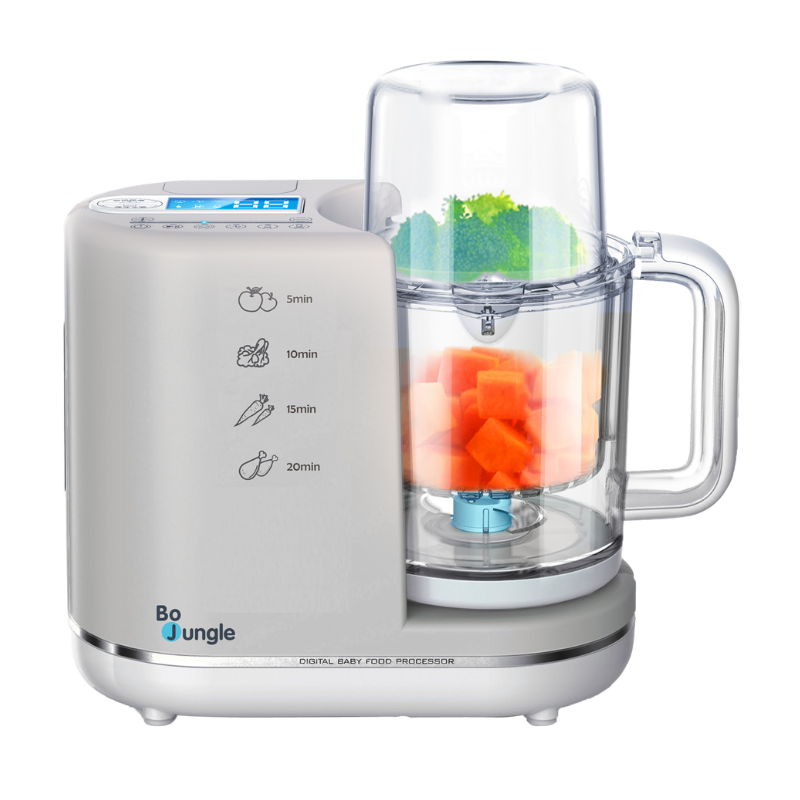 Bo Jungle: Ψηφιακός πολυμάγειρας / παρασκευαστής βρεφικής τροφής - 6 σε 1