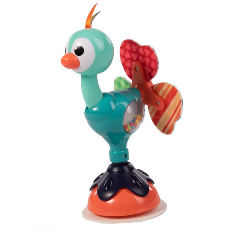 Bo Jungle: Παιχνίδι απασχόλησης για το φαγητό με βεντούζα-Παγώνι