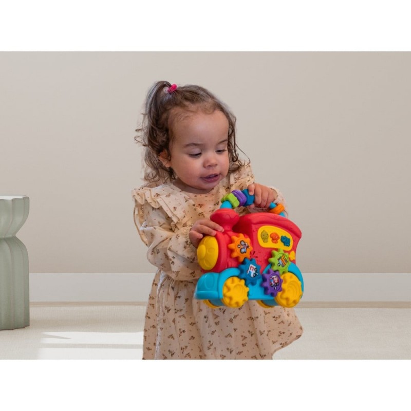 Bo Jungle: Διαδραστικό Τρενάκι με Ήχους και Μουσικές μελωδίες για παιδιά 12+ μηνών