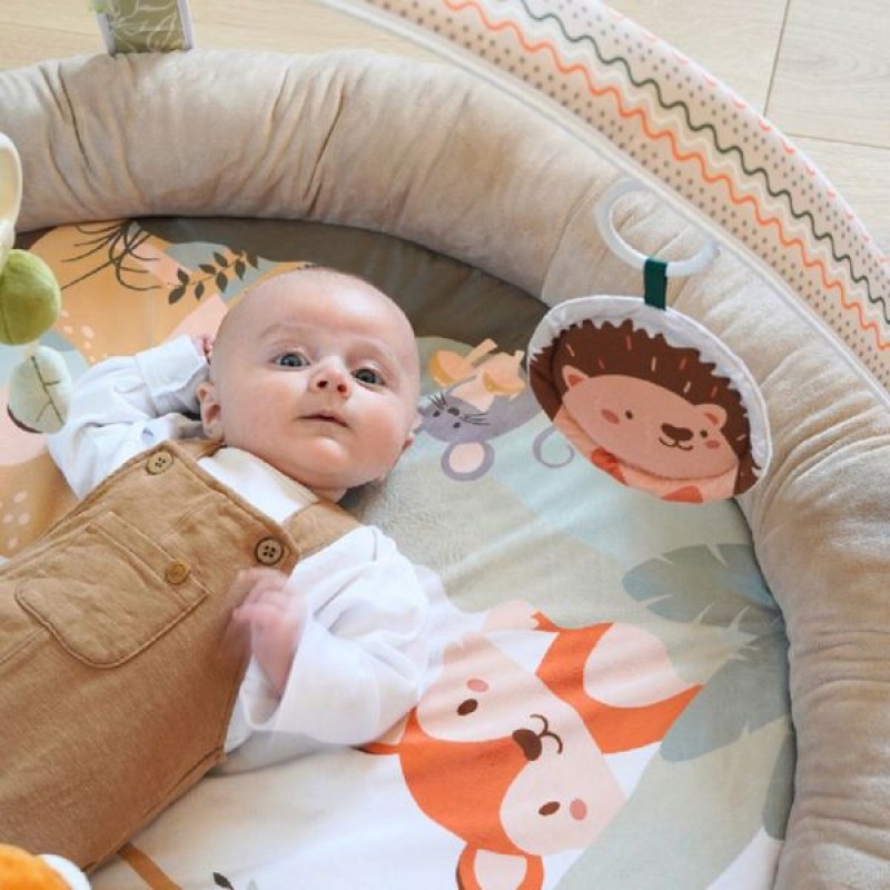 Bo Jungle: Χαλάκι δραστηριοτήτων - Βρεφικό γυμναστήριο με παιχνίδια, μουσική και φώτα - Borneo