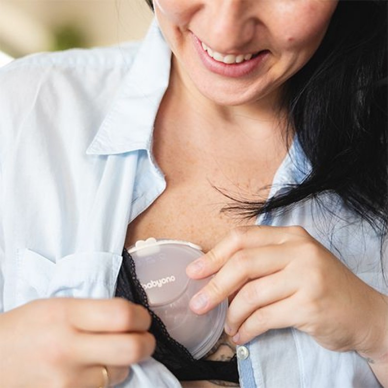 BabyOno: Συλλέκτες Μητρικού Γάλακτος από Σιλικόνη (2 τεμ.) με Θήκη