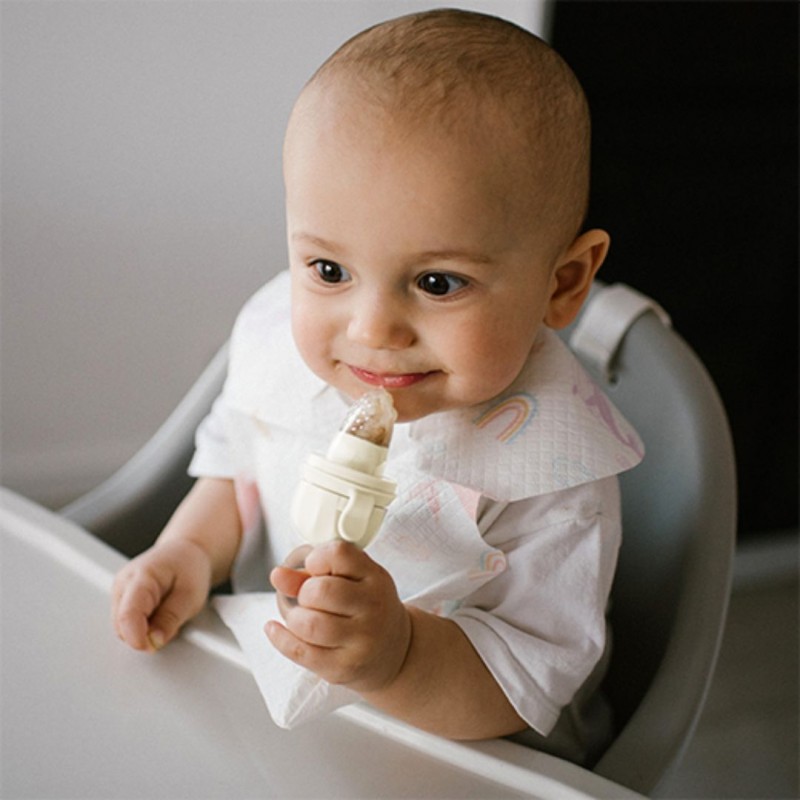 BabyOno: Βρεφικός τροφοδότης φαγητού με 2 εξαρτήματα - Μπεζ