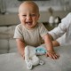 BabyOno: Μαλακό πανάκι παρηγοριάς - LULU λάμα μπλε