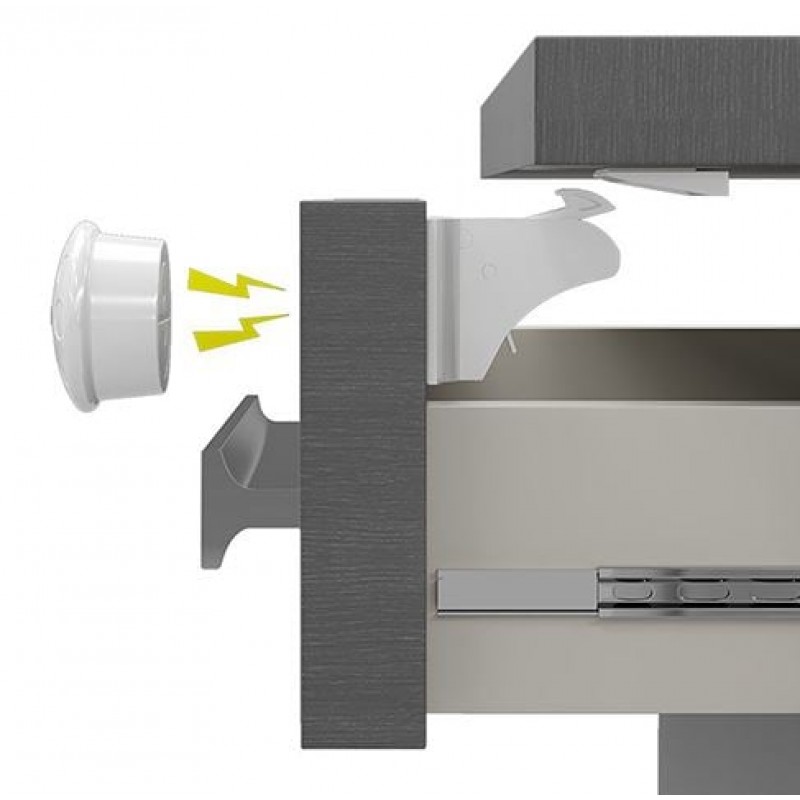 Babyono: Μαγνητική κλειδαριά για ντουλάπια - συρτάρια