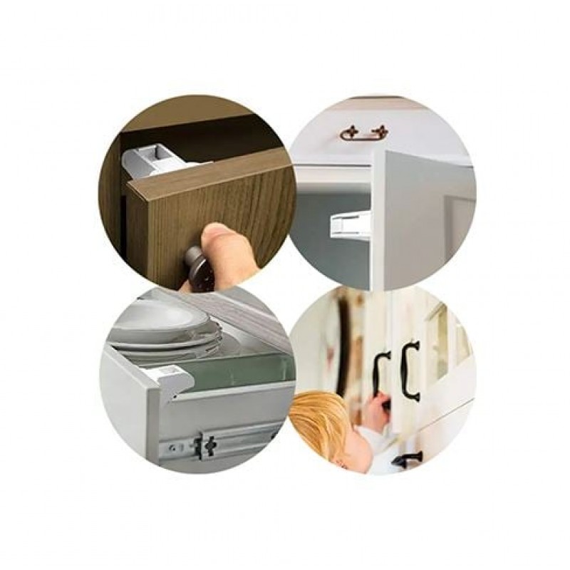 Babyono: Μαγνητική κλειδαριά για ντουλάπια - συρτάρια